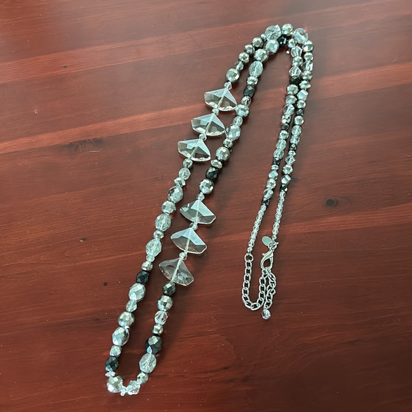 Sold-Chico”s Crystal Beaded Necklace. - Picture 7 of 8